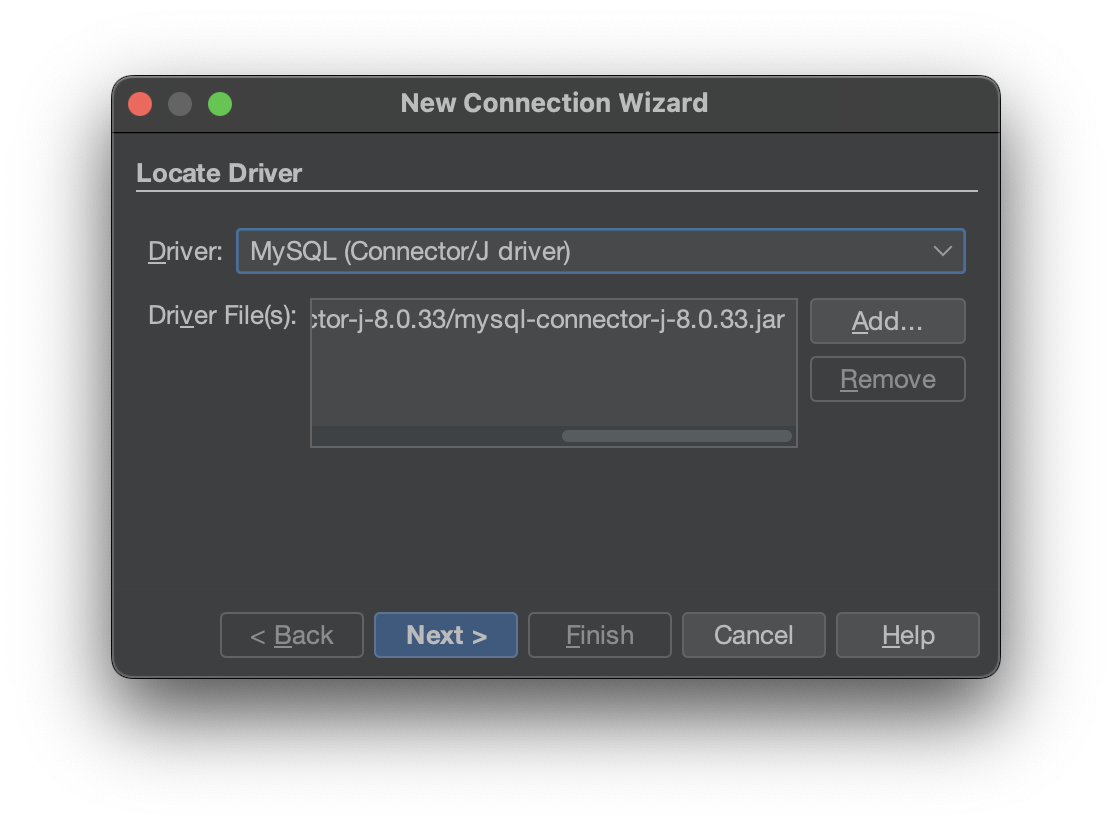 New Connection Wizard 1